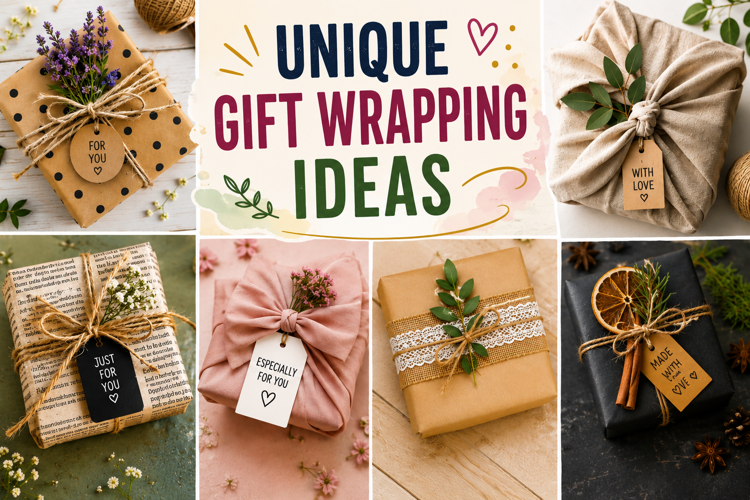 Unique Gift Wrapping Ideas | Reason For Gift